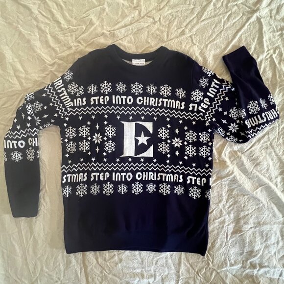 Elton John “Step Into Christmas” Sweater | Navy XXL | 2022 Edition - Picture 1 of 5